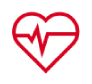 Heartbeat vector icon Heartbeat vector icon
